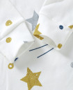 Pajama Set 2Y-7Y Organic Cotton O-neck Super Soft And Breathable Stars JY9503-8